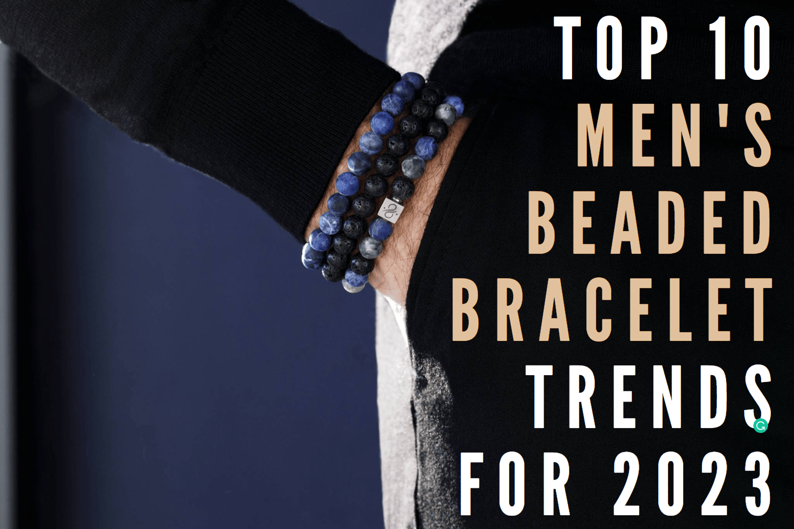 4-pack beaded bracelets - Turquoise - Men | H&M IN